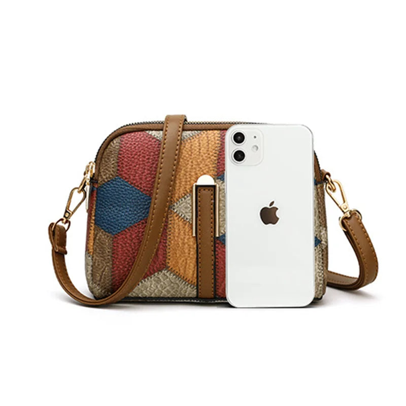 Women Bags Yogodlns Handbag Messenger Bags Plaid Shoulder Totes Bags