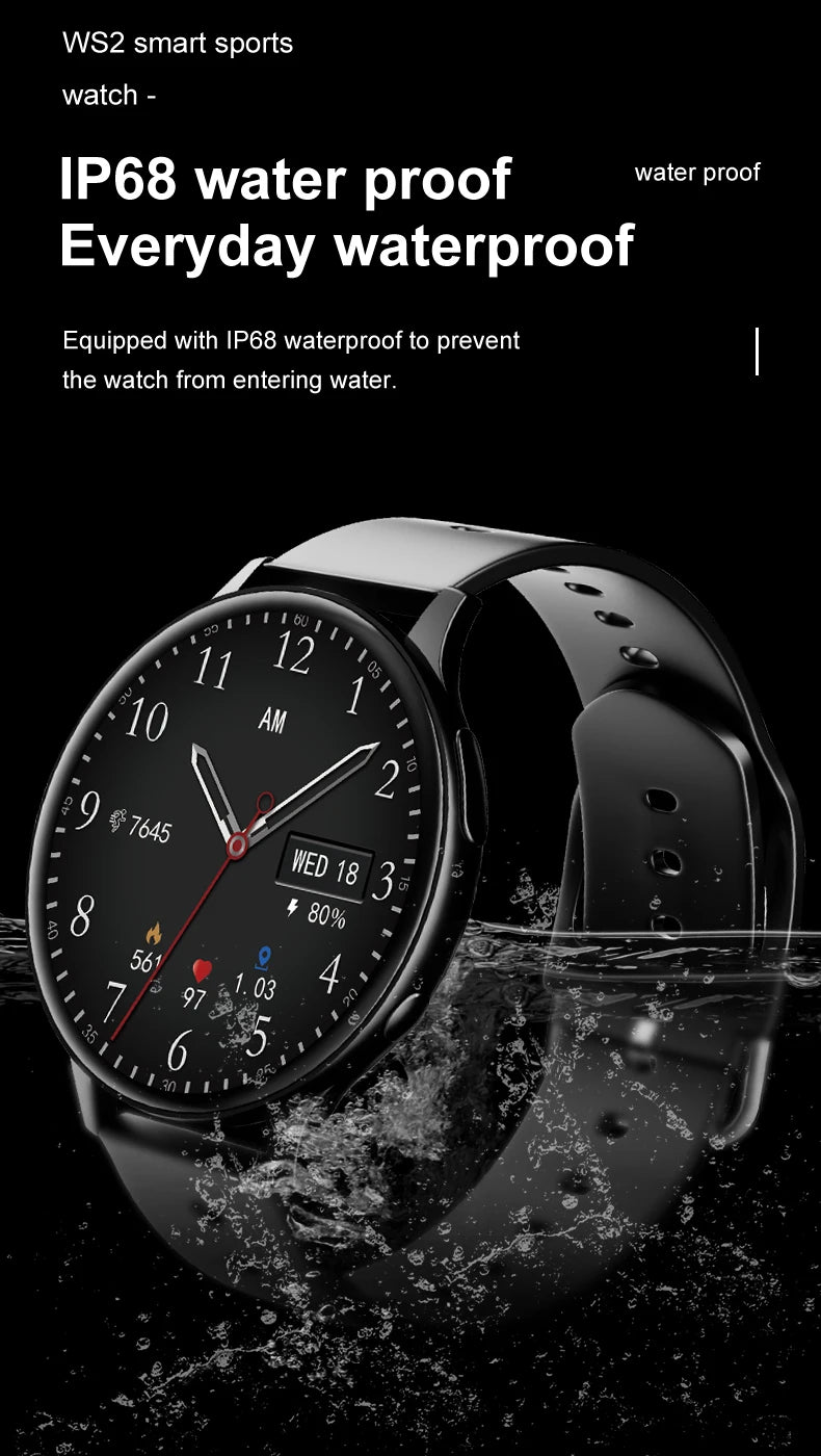 LIGE Smart Watch Women Support Recording 1G Local Music Playback Answer Call Watch Waterproof Smartwatch