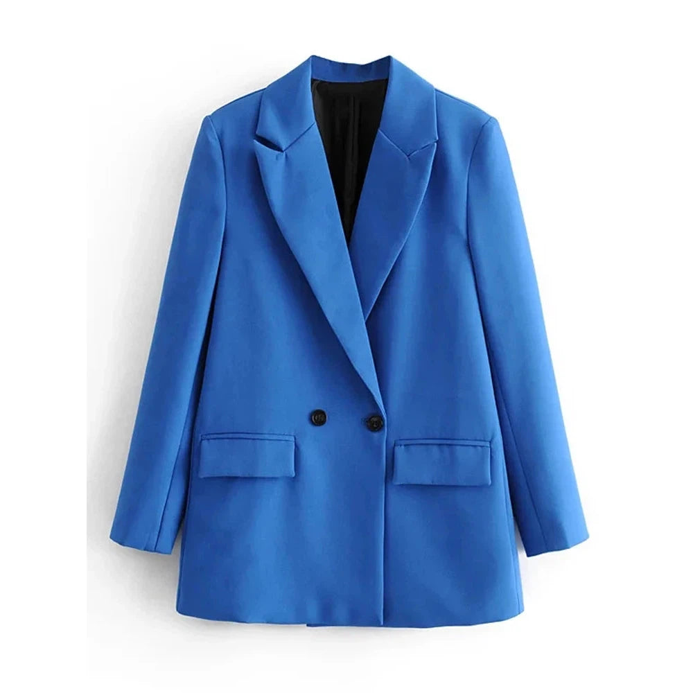 Women's Blazer TRAF Women coat Fashion Office Wear Women's Blazers Jacket Outer wears