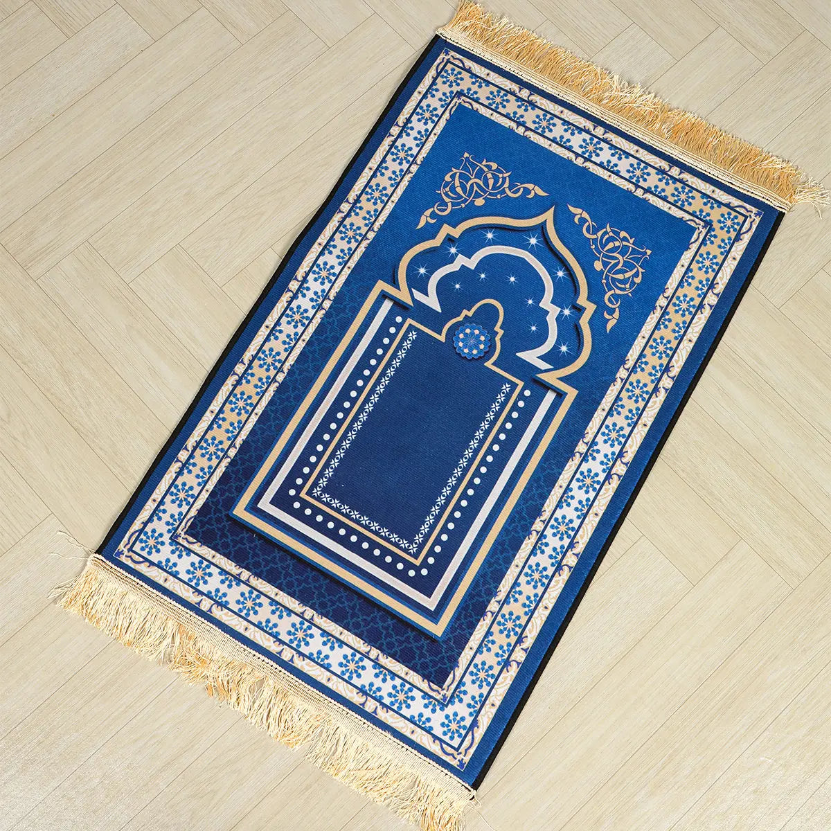 Ramadan Decoration 2024 Prayer Mat EID Mubarak Decor For Home Praying Rug Ramadan Kareem Islamic Muslim Party Eid Al-Fitr Gifts