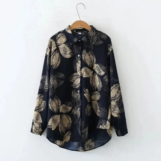 Women Top Blouse Shirt for Casual Formal Wear Style Summer Tees Print Autumn Shirts-Yes Yar FZE LLC-Yes Yar FZE LLC