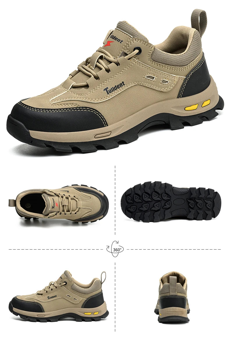 Men Safety Boots Anti-smash Anti-puncture Work Shoes Sneakers Style Indestructible 10kv Boots