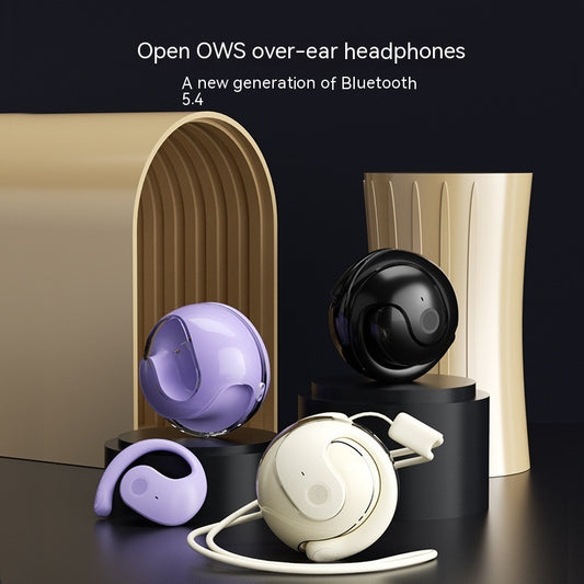 Bluetooth Headset Small Coconut Ball Non-in-ear Sports Headset