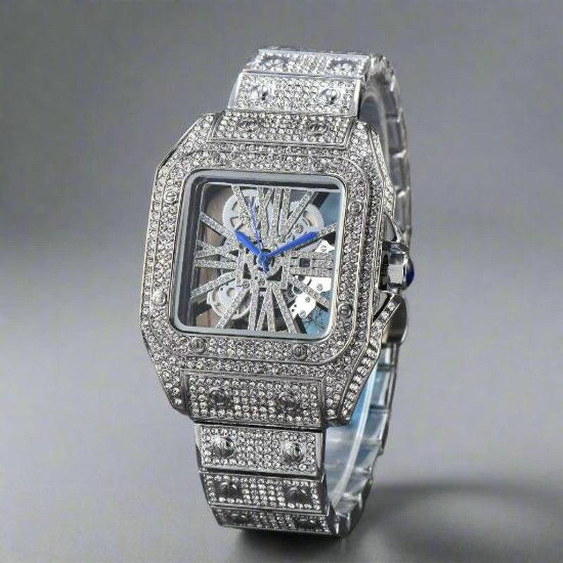 Women's Watch Golden and Silver Color Metal Strap with Diamond Fashion-Women Watches-Yes Yar FZE LLC-3 Style-Yes Yar FZE LLC